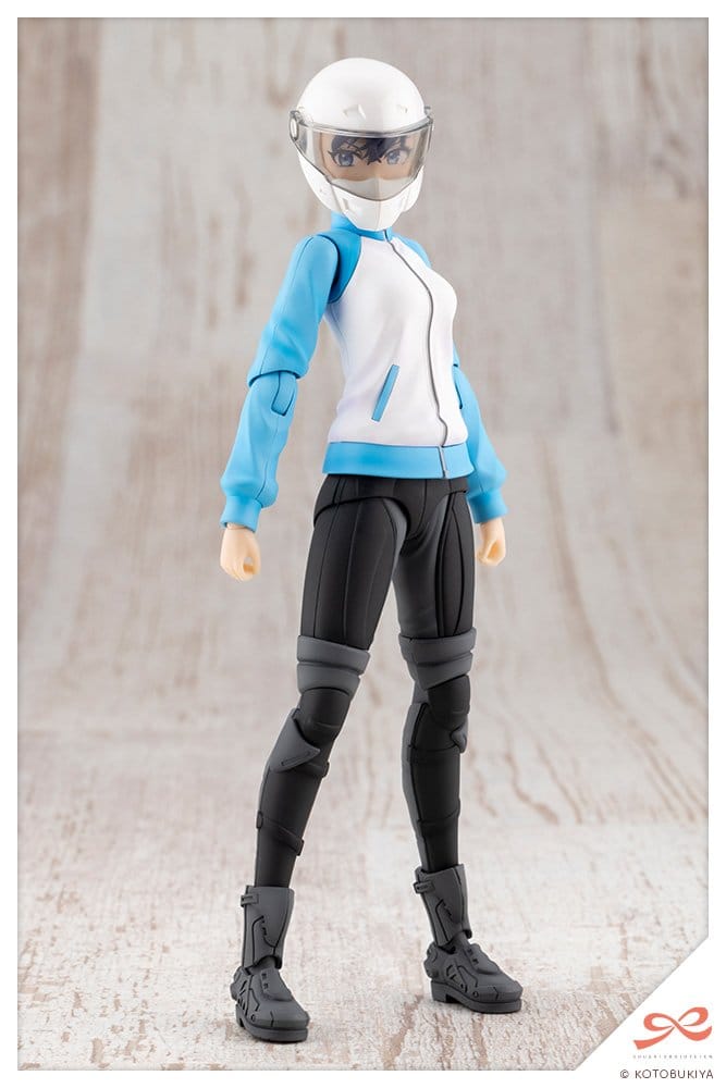 Sousai Shojo Teien Plastic Model Kit 1/10 Rui Saotome Touhou High School Tracksuit 16 cm
