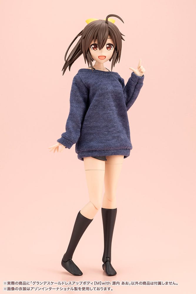 Sousai Shojo Teien Accesorios para las Figuras Grande Scale Dress Up Body Size M with Ao Gennai