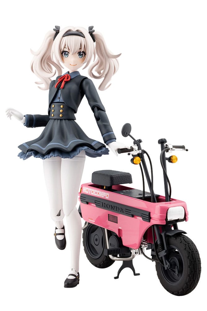 Sousai Shojo Teien Plastic Model Kit 1/10 Emma Koishikawa Nocturne with Honda AB12 Motocompo 14 cm Frikytopia