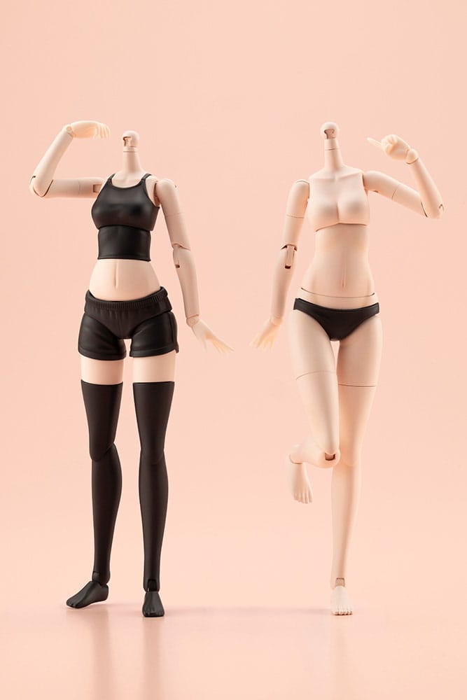 Sousai Shojo Teien Accesorios para las Figuras 1/10 Dress Up Body Body Color C Size S