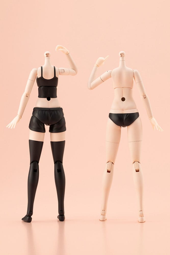 Sousai Shojo Teien Accesorios para las Figuras 1/10 Dress Up Body Body Color C Size S