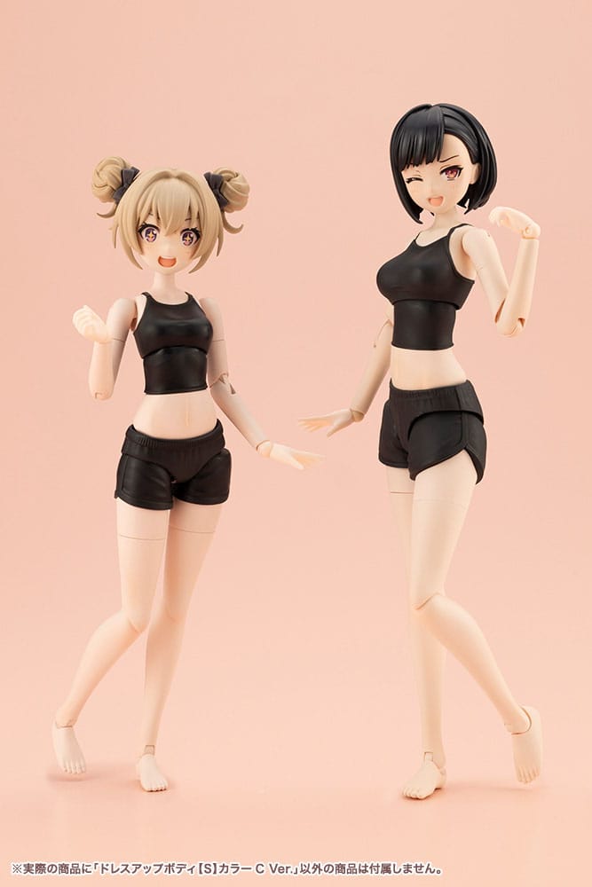 Sousai Shojo Teien Accesorios para las Figuras 1/10 Dress Up Body Body Color C Size S