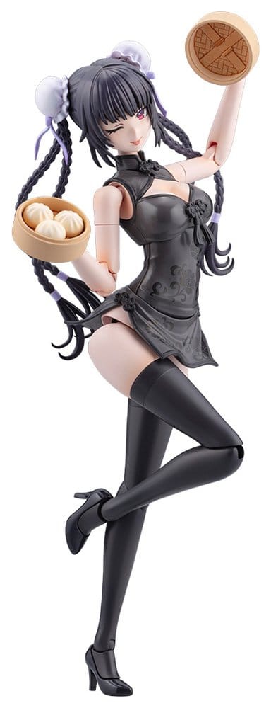 Sousaishojoteien Maqueta Plastic Model Kit 1/10 Kuon Yakushiji Qipao Costume 17 cm Frikytopia