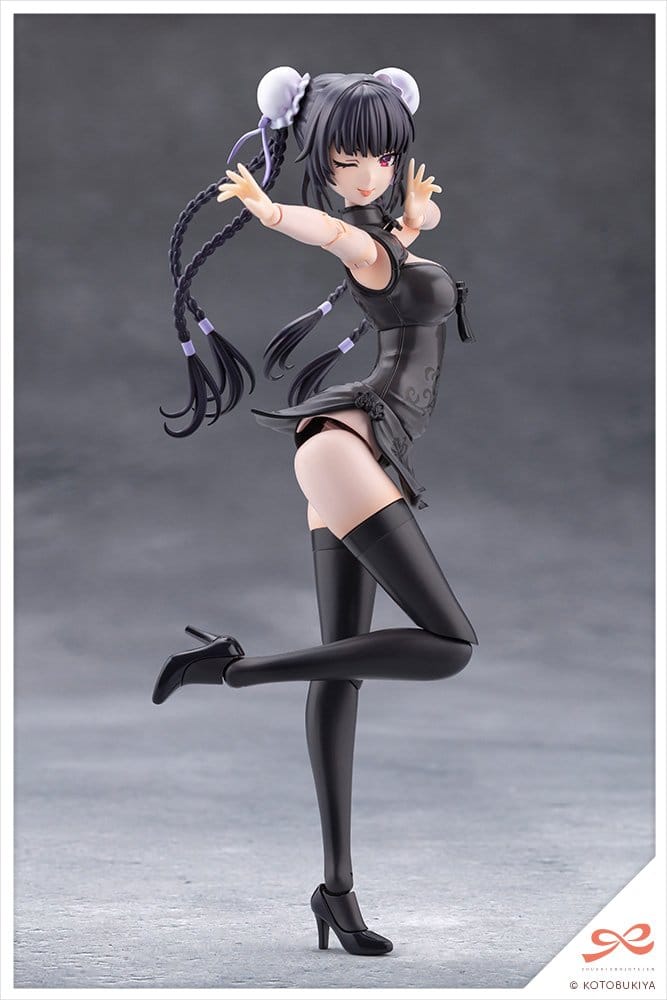 Sousaishojoteien Maqueta Plastic Model Kit 1/10 Kuon Yakushiji Qipao Costume 17 cm