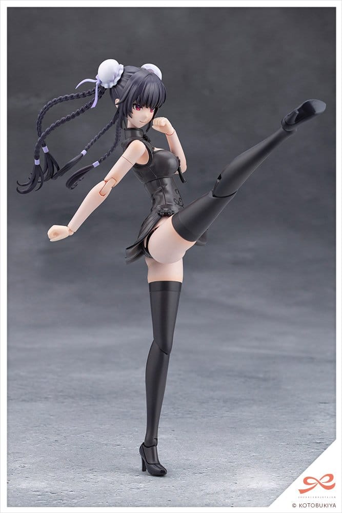 Sousaishojoteien Maqueta Plastic Model Kit 1/10 Kuon Yakushiji Qipao Costume 17 cm