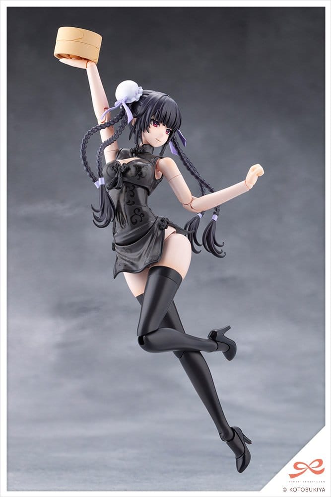 Sousaishojoteien Maqueta Plastic Model Kit 1/10 Kuon Yakushiji Qipao Costume 17 cm