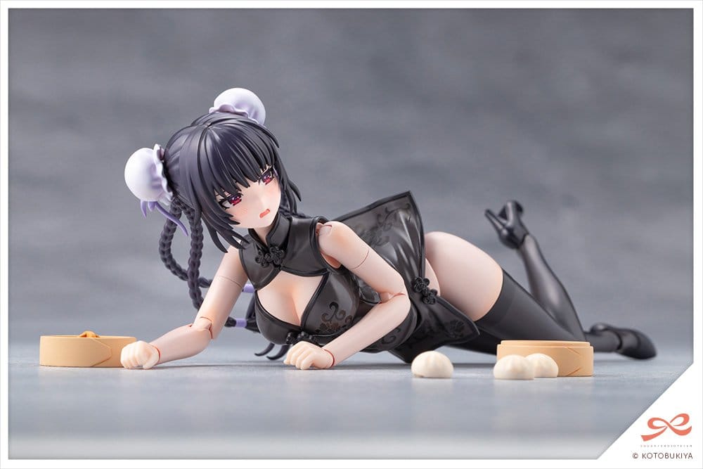 Sousaishojoteien Maqueta Plastic Model Kit 1/10 Kuon Yakushiji Qipao Costume 17 cm