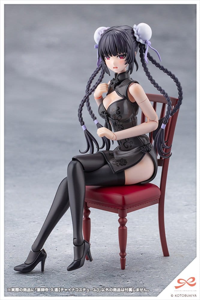 Sousaishojoteien Maqueta Plastic Model Kit 1/10 Kuon Yakushiji Qipao Costume 17 cm