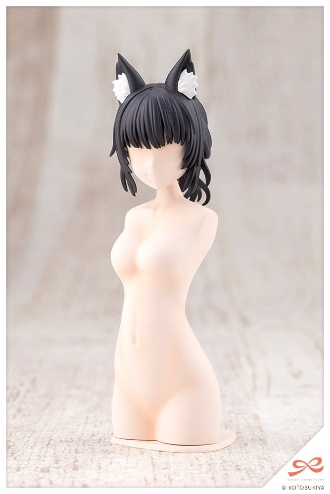 Sousai Shojo Teien Accesorios Arranged Wigs Animal Ears Messy Bun Fox 9 cm