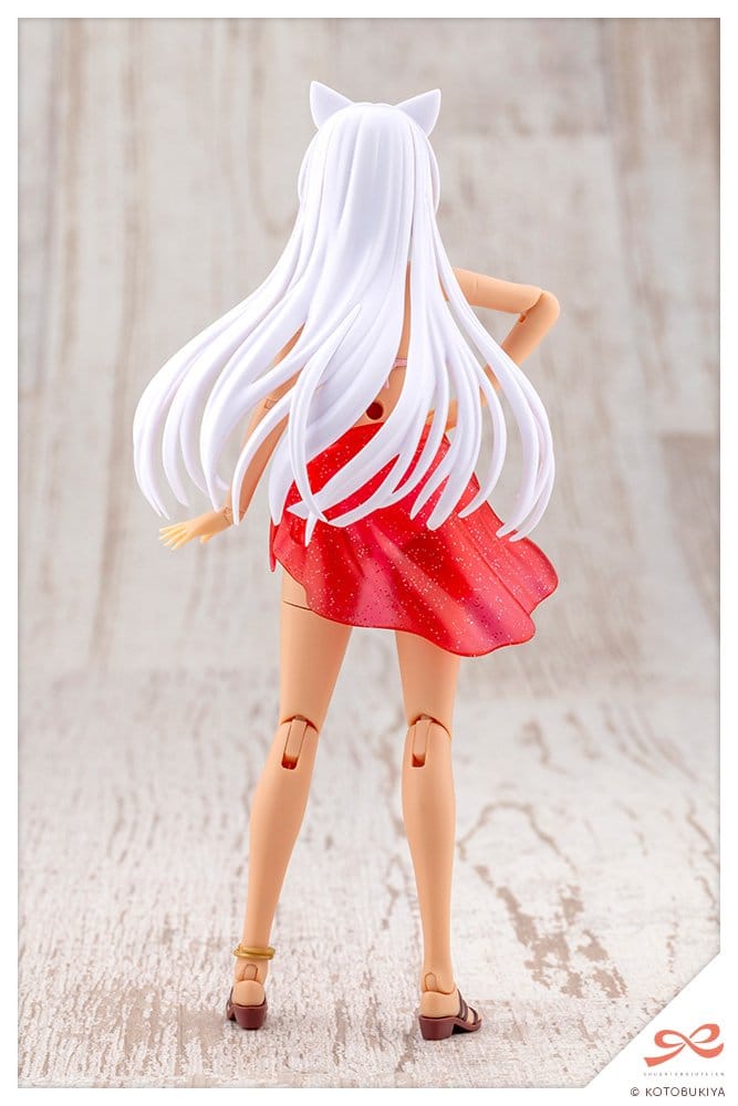 Sousaishojoteien Maqueta Plastic Model Kit 1/10 Animal Ears Emulator Swim Style Dreaming Style Twilight Cat 17 cm