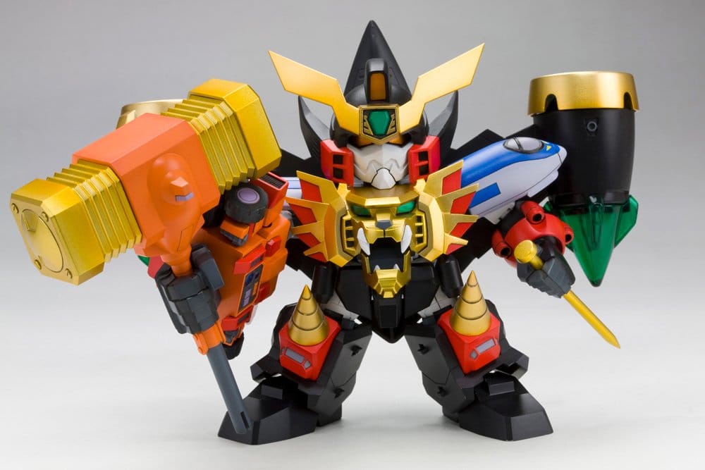The King of Braves GaoGaiGar D-Style Maqueta Plastic Model Kit Star Gao Gai Gar (Reproduction) 11 cm