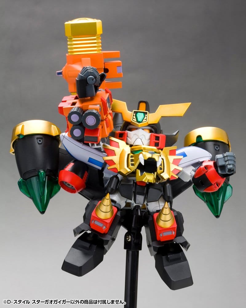The King of Braves GaoGaiGar D-Style Maqueta Plastic Model Kit Star Gao Gai Gar (Reproduction) 11 cm