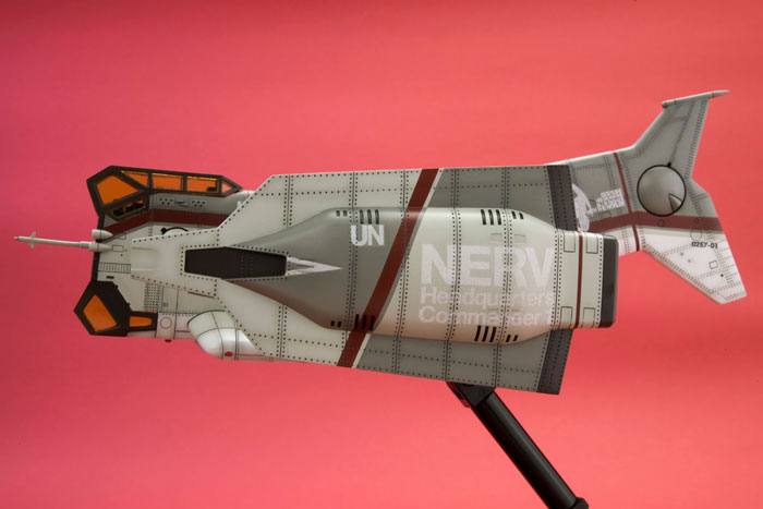 Evangelion: 3.0 Maqueta Plastic Model Kit 1/100 Vertical Take-Off & Landing Aircraft YAGR-N101 (Reproduction) 19 cm
