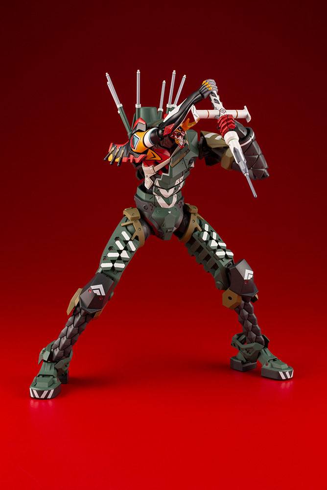 Evangelion 4.0 Maqueta Plastic Model Kit 1/400 Evangelion Production Model-New 02 JA-02 Body Assembly Cannibalized) (Reproduction) 22 cm