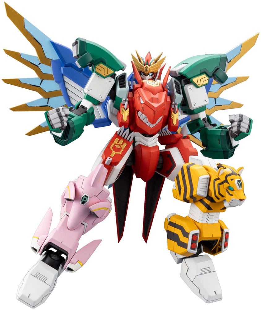 The Red Ranger Becomes an Adventurer in Another World Maqueta Plastic Model Kit Maximum Kizuna Kaiser 17 cm Frikytopia