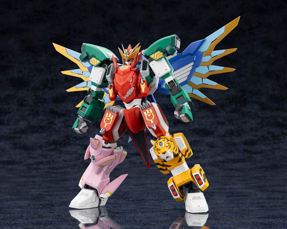The Red Ranger Becomes an Adventurer in Another World Maqueta Plastic Model Kit Maximum Kizuna Kaiser 17 cm