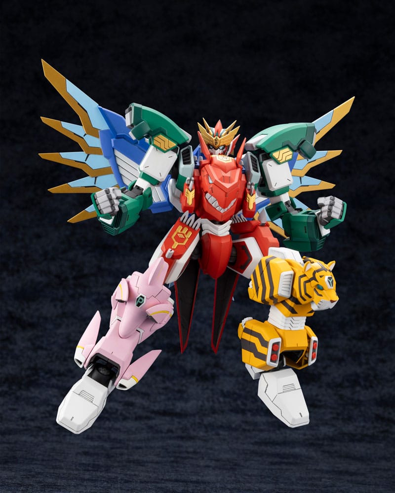 The Red Ranger Becomes an Adventurer in Another World Maqueta Plastic Model Kit Maximum Kizuna Kaiser 17 cm