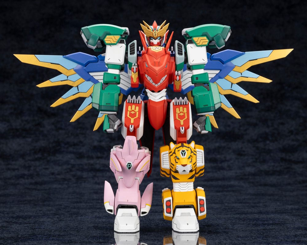The Red Ranger Becomes an Adventurer in Another World Maqueta Plastic Model Kit Maximum Kizuna Kaiser 17 cm