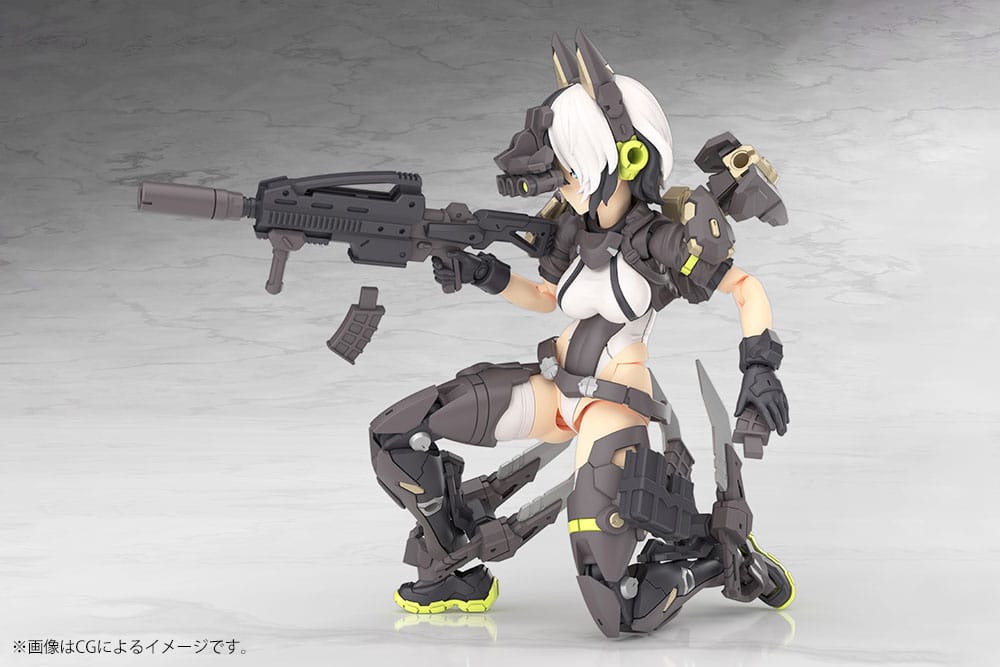 Megami Device Maqueta Plastic Model Kit 1/1 Yggdrasis Garm Ripper 16 cm
