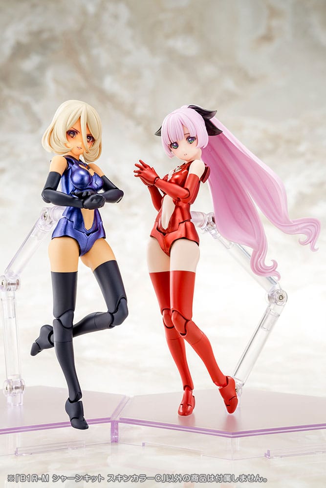 Megami Device Accesorios B1R-M Chassis Kit Skin Color C 14 cm
