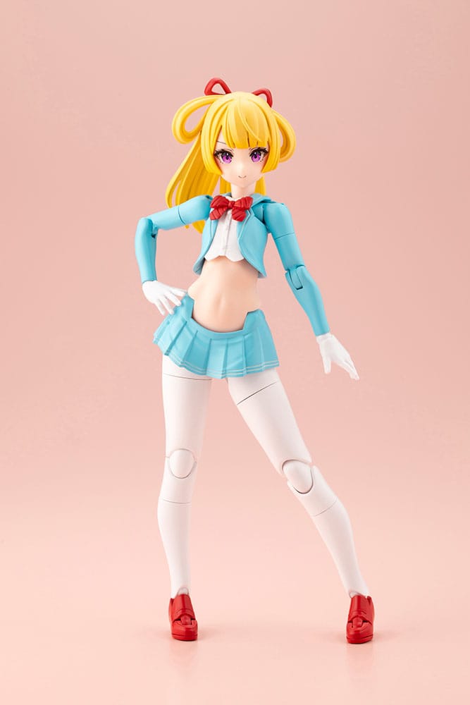 Megami Device Maqueta Buster Doll Series Plastic Model Kit 1/1 Knight Alice with Honda AB12 Motocompo 15 cm