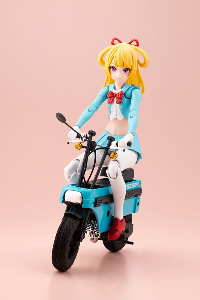 Megami Device Maqueta Buster Doll Series Plastic Model Kit 1/1 Knight Alice with Honda AB12 Motocompo 15 cm