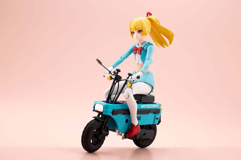Megami Device Maqueta Buster Doll Series Plastic Model Kit 1/1 Knight Alice with Honda AB12 Motocompo 15 cm