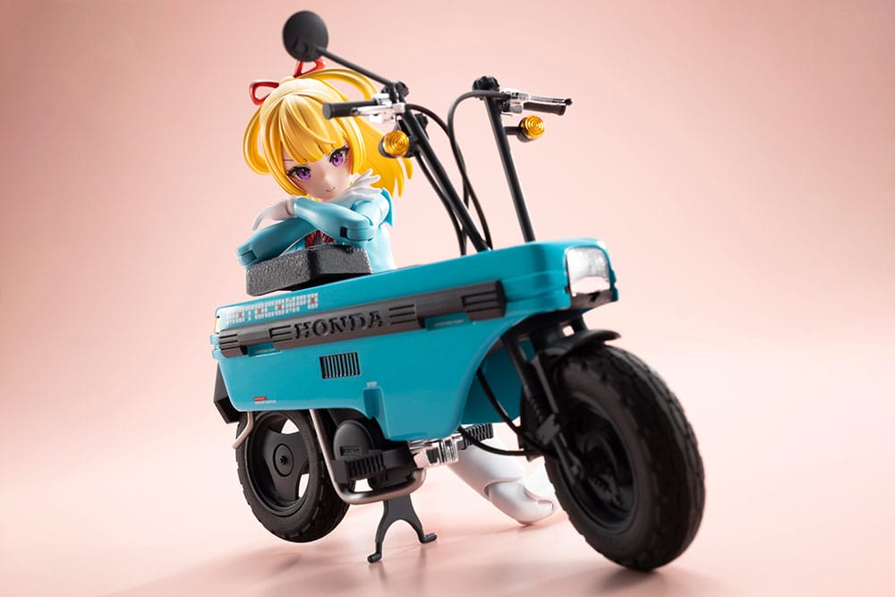Megami Device Maqueta Buster Doll Series Plastic Model Kit 1/1 Knight Alice with Honda AB12 Motocompo 15 cm