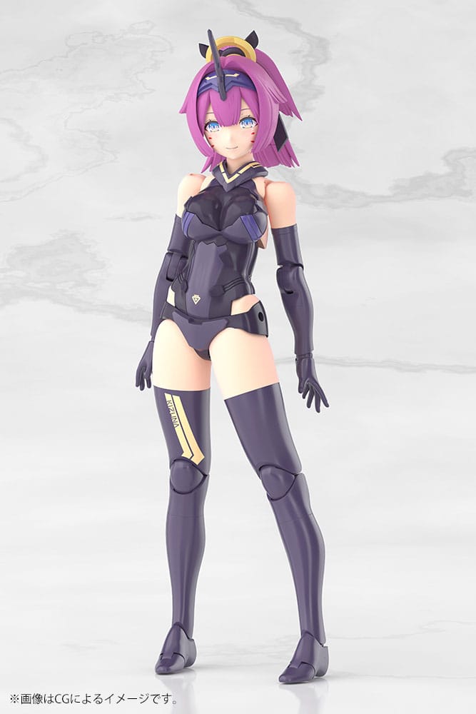 Megami Device Maqueta Plastic Model Kit 1/1 Asra Archer Kizuna Shadow Edition Full Package 14 cm