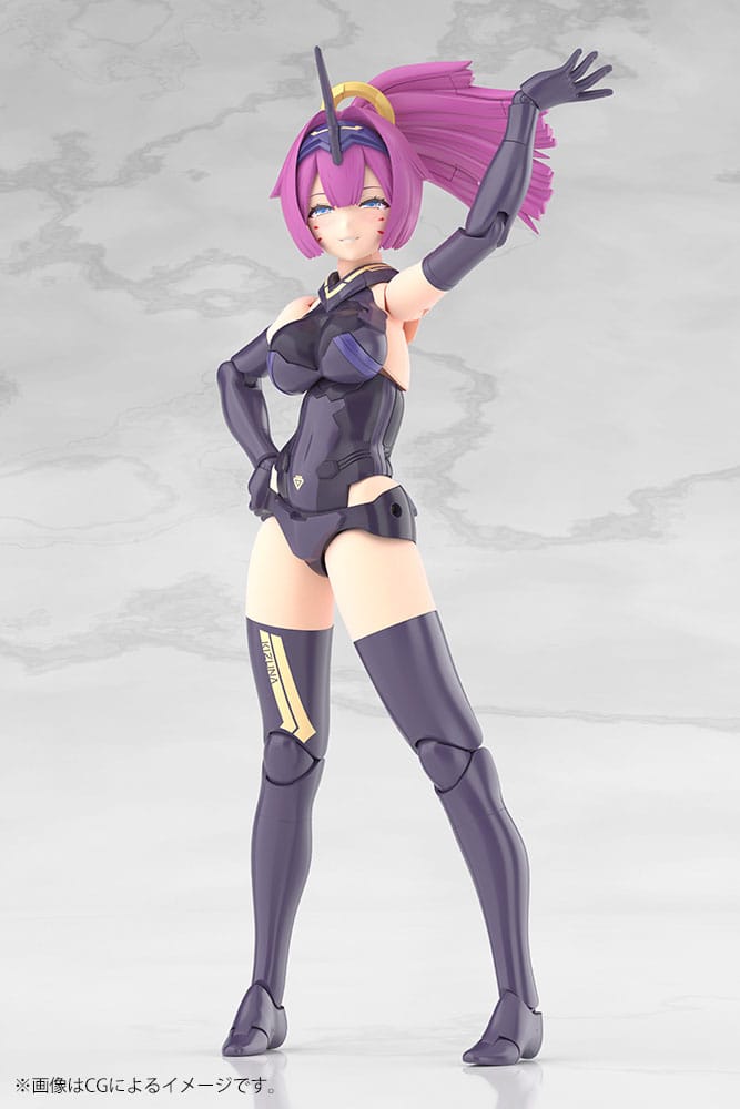 Megami Device Maqueta Plastic Model Kit 1/1 Asra Archer Kizuna Shadow Edition Full Package 14 cm