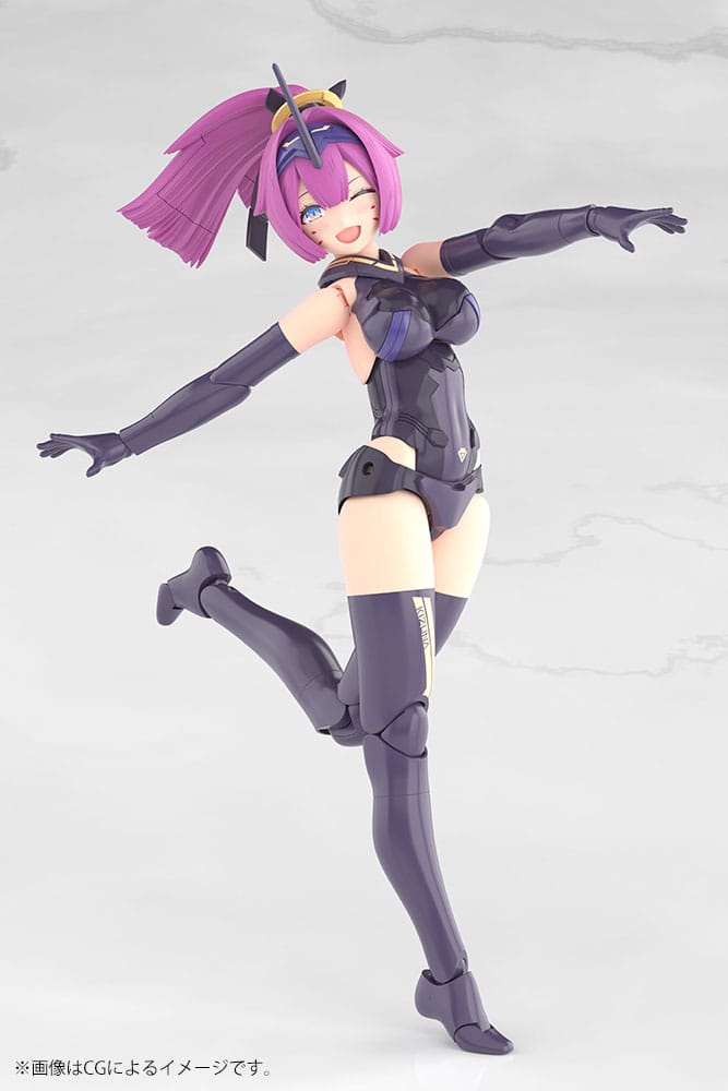 Megami Device Maqueta Plastic Model Kit 1/1 Asra Archer Kizuna Shadow Edition Full Package 14 cm