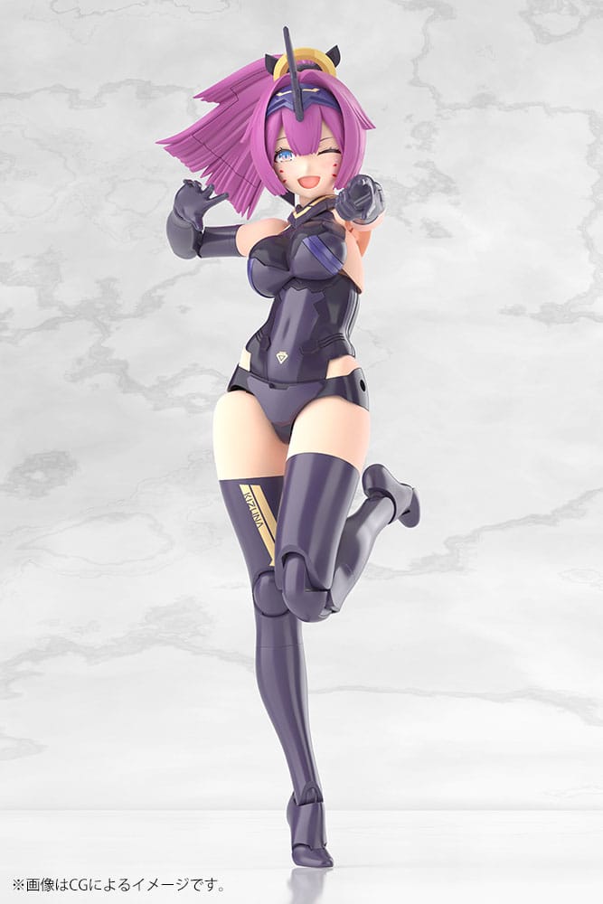 Megami Device Maqueta Plastic Model Kit 1/1 Asra Archer Kizuna Shadow Edition Full Package 14 cm