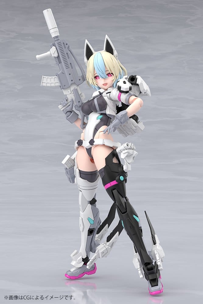 Megami Device Maqueta Plastic Model Kit 1/1 Yggdrasis Garm Ripper Avalanche 17 cm