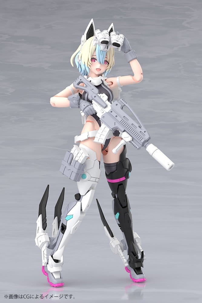 Megami Device Maqueta Plastic Model Kit 1/1 Yggdrasis Garm Ripper Avalanche 17 cm