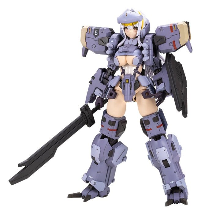 Front Mission Maqueta Plastic Model Kit Non Zenith Girl Gray Ver. 16 cm