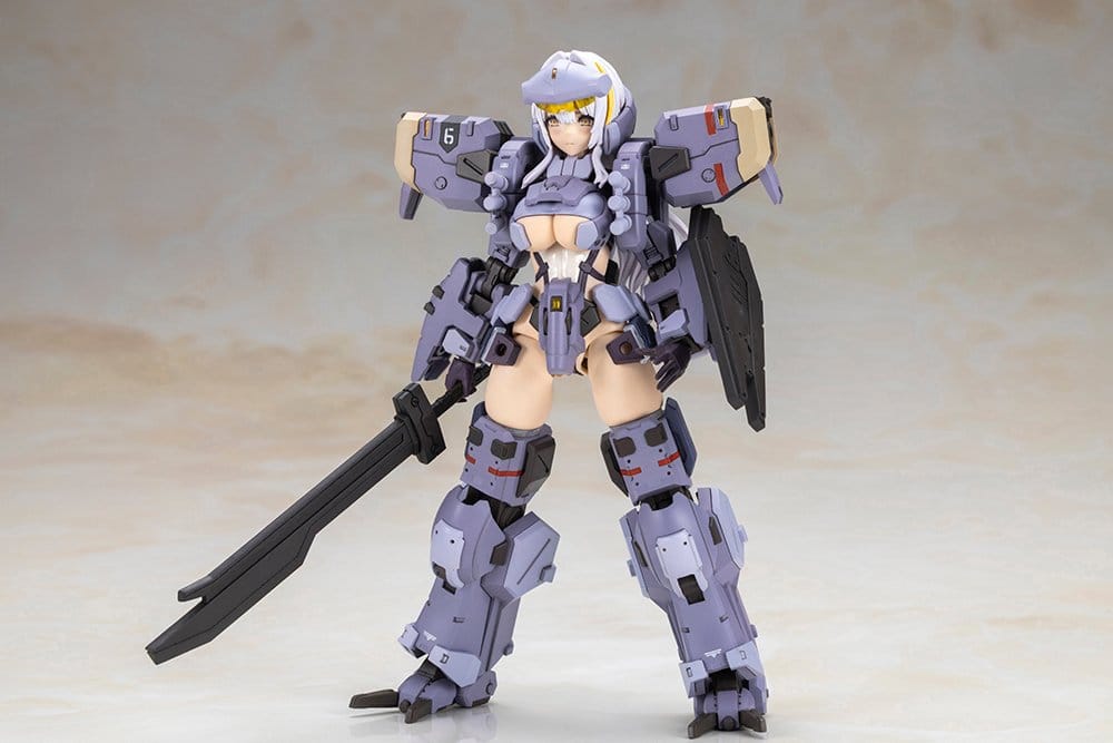 Front Mission Maqueta Plastic Model Kit Non Zenith Girl Gray Ver. 16 cm
