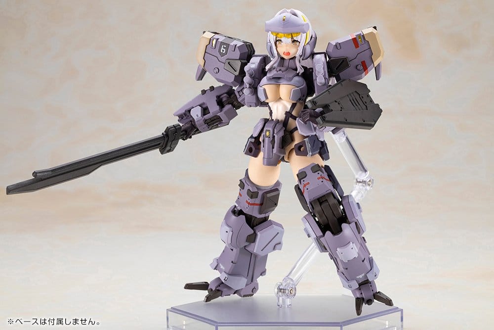 Front Mission Maqueta Plastic Model Kit Non Zenith Girl Gray Ver. 16 cm