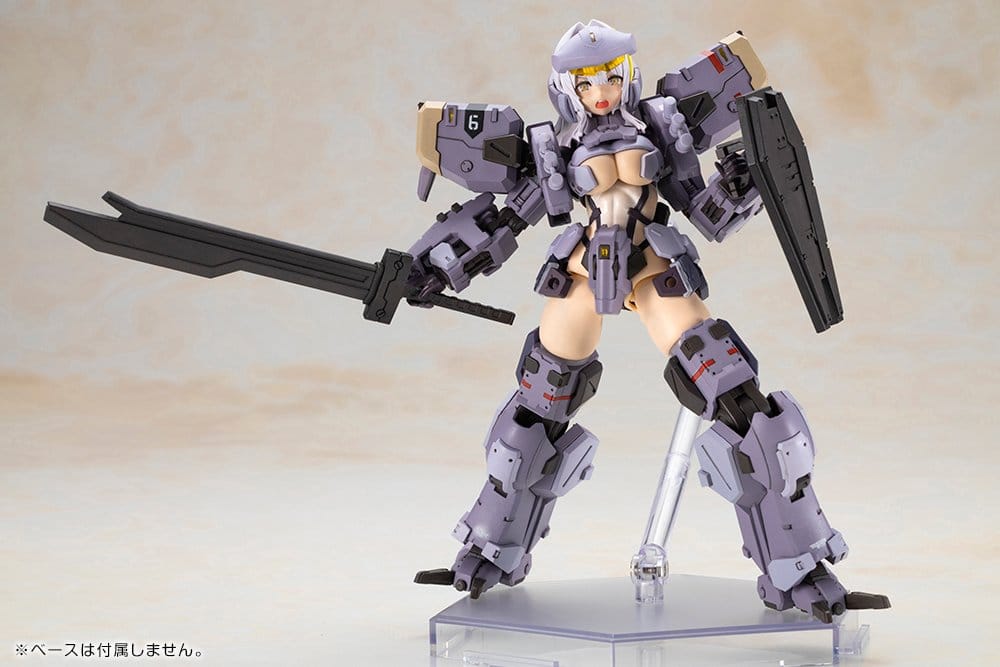 Front Mission Maqueta Plastic Model Kit Non Zenith Girl Gray Ver. 16 cm