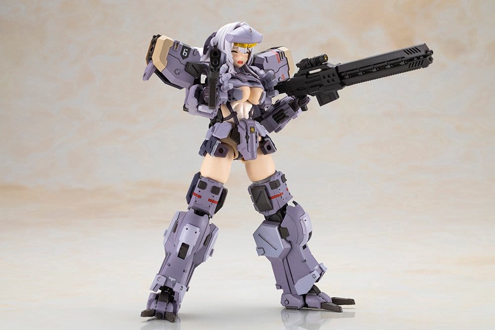 Front Mission Maqueta Plastic Model Kit Non Zenith Girl Gray Ver. 16 cm