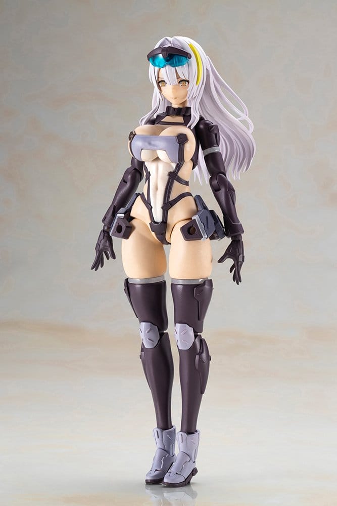 Front Mission Maqueta Plastic Model Kit Non Zenith Girl Gray Ver. 16 cm