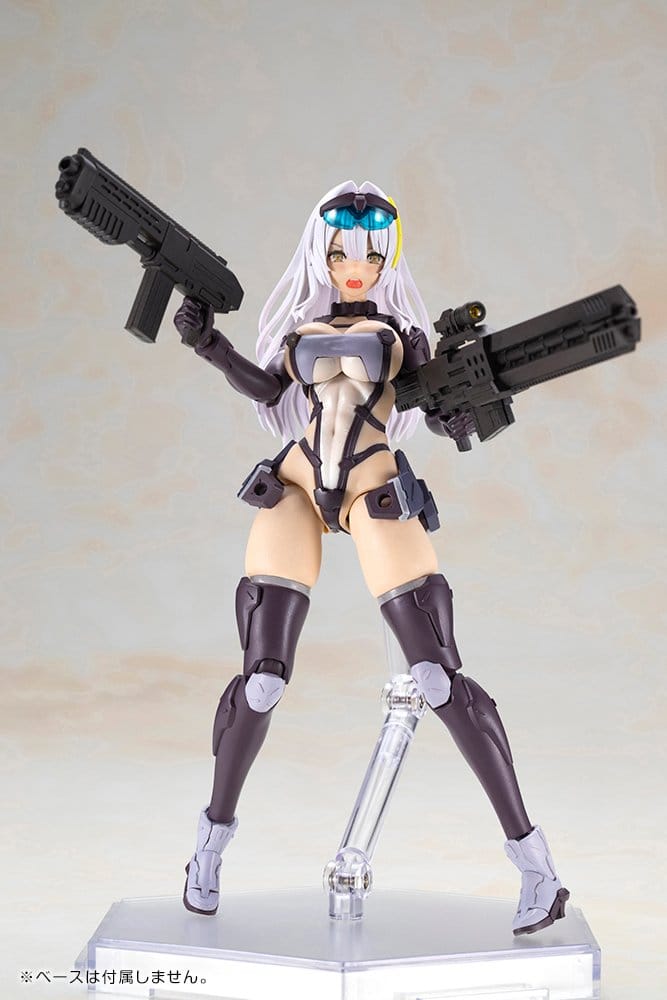 Front Mission Maqueta Plastic Model Kit Non Zenith Girl Gray Ver. 16 cm