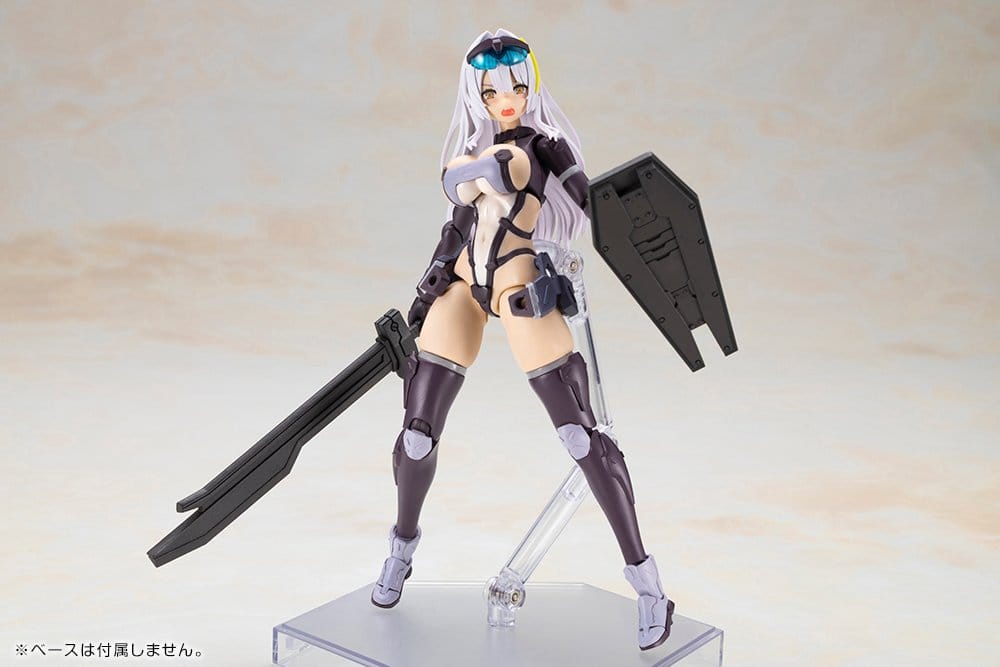 Front Mission Maqueta Plastic Model Kit Non Zenith Girl Gray Ver. 16 cm