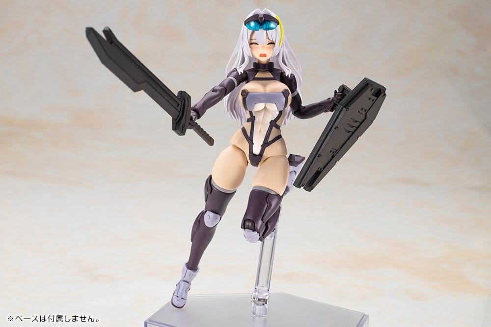 Front Mission Maqueta Plastic Model Kit Non Zenith Girl Gray Ver. 16 cm