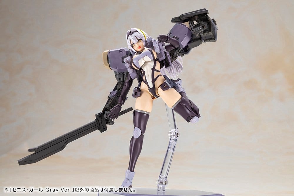 Front Mission Maqueta Plastic Model Kit Non Zenith Girl Gray Ver. 16 cm
