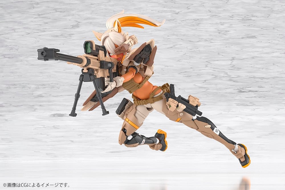 Megami Device Maqueta Plastic Model Kit 1/1 Yggdrasis Skoll Sharpshooter Tempest 16 cm