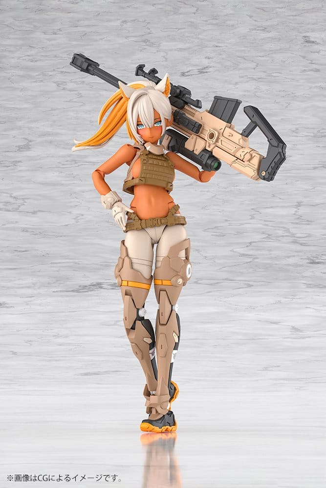 Megami Device Maqueta Plastic Model Kit 1/1 Yggdrasis Skoll Sharpshooter Tempest 16 cm