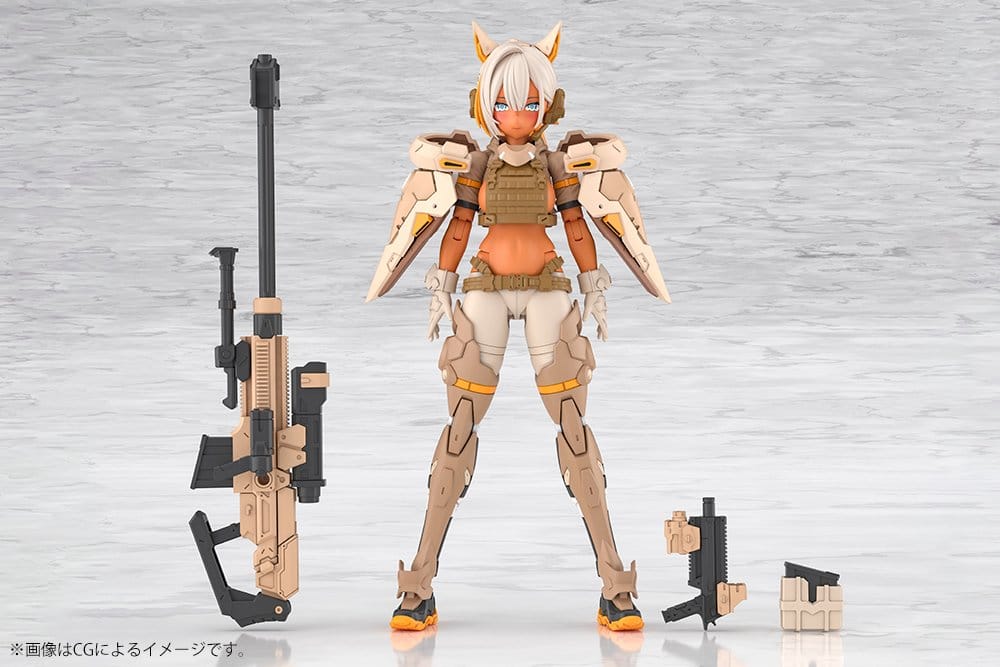 Megami Device Maqueta Plastic Model Kit 1/1 Yggdrasis Skoll Sharpshooter Tempest 16 cm