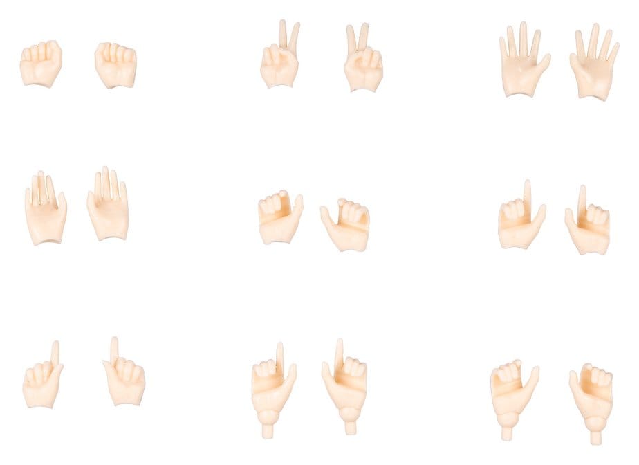 Megami Device M.S.G 09 Accesorios 1/1 Hand Set Skin Color A Frikytopia