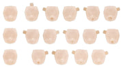 Megami Device M.S.G. Accesorios para Maquetas Plastic Model Kit 10 Face Set Puni Mofu 01 Skin Color A