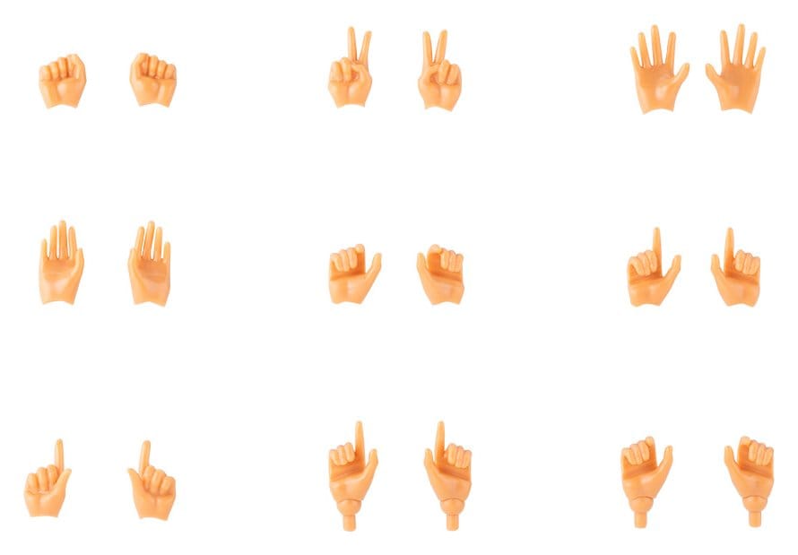 Megami Device M.S.G. Accesorios para Maquetas Plastic Model Kit 1/1 09 Hand Set Skin Color E